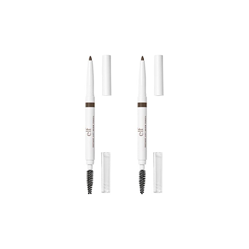 e.l.f. Cosmetics Instant Lift Brow Pencil 2-Pack, Dual-Ended Precision Brow