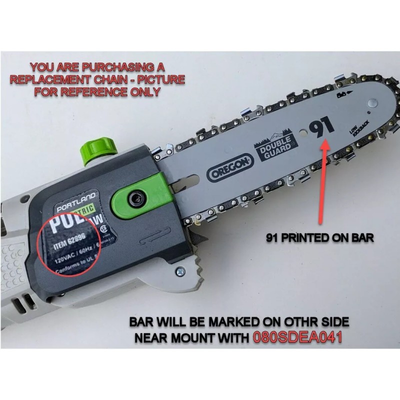 Forester 8" chain 3/8 LP .050 G 33 DL FOR
