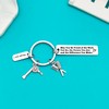 Ximalun Hairdresser Keyring Hairdresser Appreciation Gifts Hair Stylist Graduation Gifts