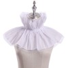 CUNLLY Vintage Renaissance Clown Costume - Detachable White Collar Fancy
