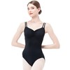 s.lemon Women's Backless Camisole Spaghetti Jerseys for Dance Ballet Gymnastics,