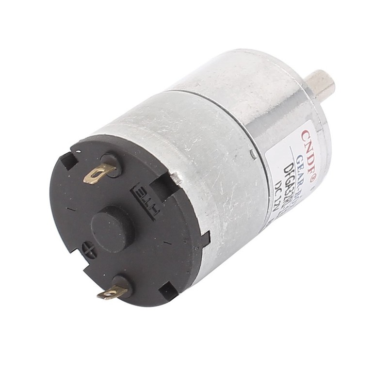uxcell® DC 12V 380-500RPM Electric Powerful High Torque Gear Box