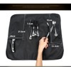 PUBAMALL Bolsa enrollable para cuchillos de chef, 8 bolsillos en