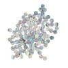 100Pcs Fretboard Dots Natural Abalone Shell Bright Color Round Guitar