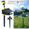 Gentle Exbuster deterrent with Wassersprinkler & Sensor