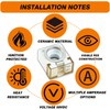 BUSSALIX HABF 58V Battery Fuse for Boat Truck RV Multi-Battery