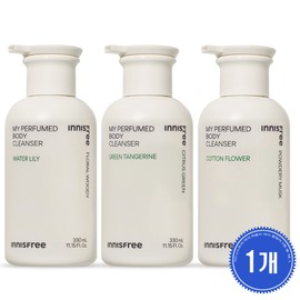 Innisfree My Perfumed Body Cleanser 330ml, 3 types, choose 1, Cotton Flower / 이니스프리 마이 퍼퓸드 바디클렌저330ml 3종 택1, 코튼플라워