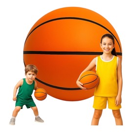 ZOAYE Silent Basketball Dribbling Trainer – Size 7 Foam Training Tool for Indoor Quiet Practice – Airless, Soft, Noise-Free Use at Home or Gym