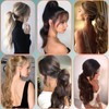 Cybelleza Clip-In Ponytail Extensions, Ponytail Hairpiece, Hair Extension, Braid Extension,