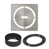 Schluter Kerdi-Drain Grate Kit with Integrated Slope Bonding Flange -