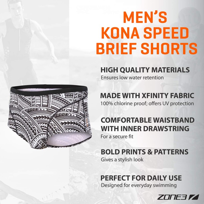 ZONE3 Swim Shorts, Kona Speed