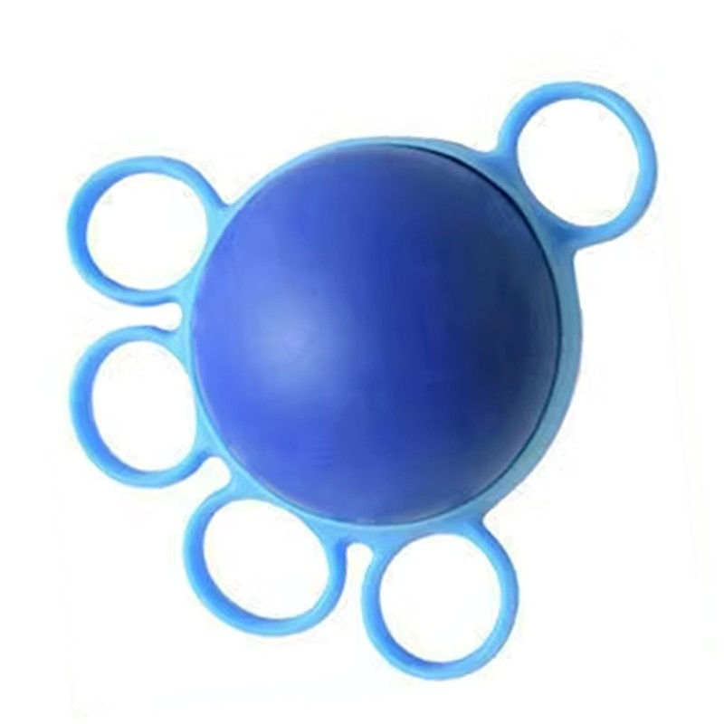Finger Exerciser Ball Elastic PU Silicone Hand Therapy Grip Strengthener