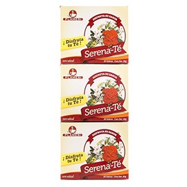 Serena Infusión Herbal Empaque Cajas Sobres