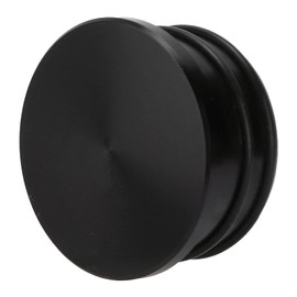 Mouth Piece Resonator Plug Cover 551503, Noise Reduction, Black,Duramax Engines 6.6L 2004.52010, LLY LBZ LMM, Aluminum Alloy,