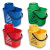 Robert Scott Professional 15 Litre Mop Bucket Colour Coded -