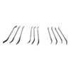 Big Horn 19896 10-Piece Double-Ended Riffler File Set