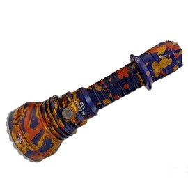 ACEBEAM L19 CAMO Orange L19 CAMO PM1 White LED Flashlight -1650 Lumens 1300 Meter Throw - Orange CAMO