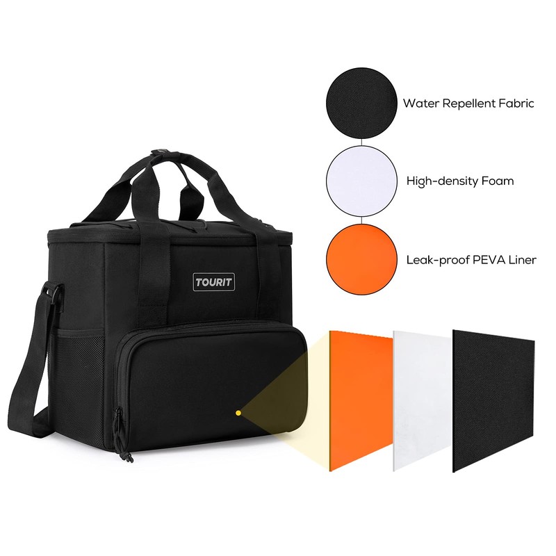 TOURIT Cooler Bag 24/35/46-Can Insulated Soft Cooler Portable Cooler Bag