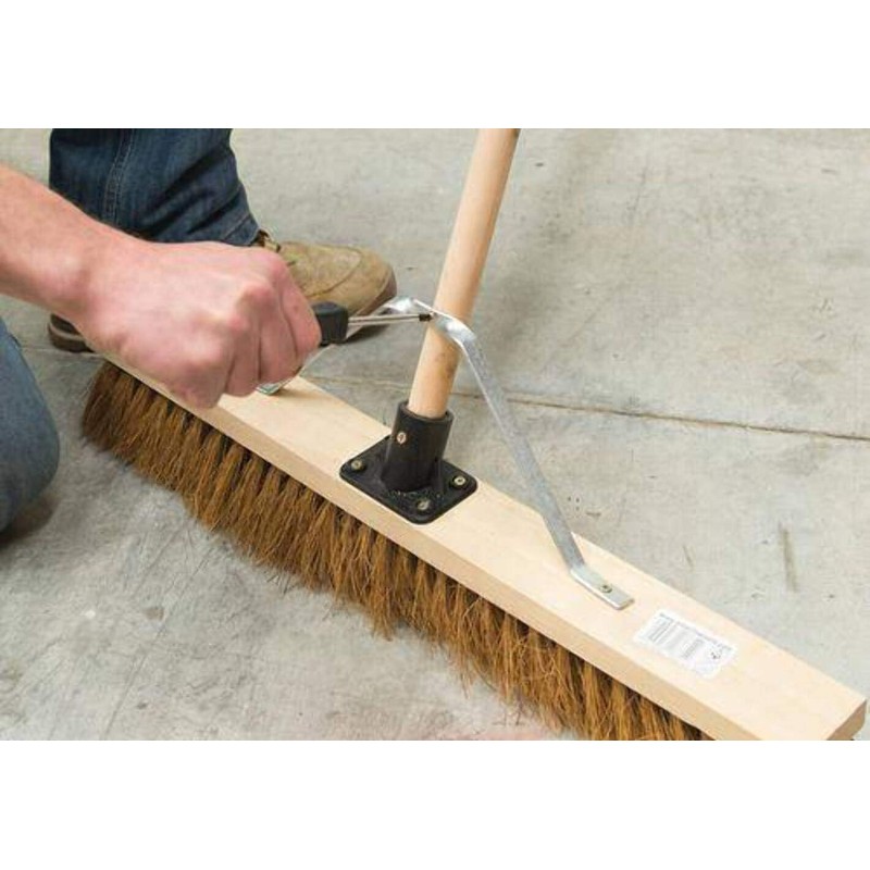 Silverline Broom Stiff Bassine 250mm (10") (675238)