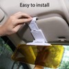 Car Sun Visor Extender, Anti-Glare Windscreen Extender, 2 in 1