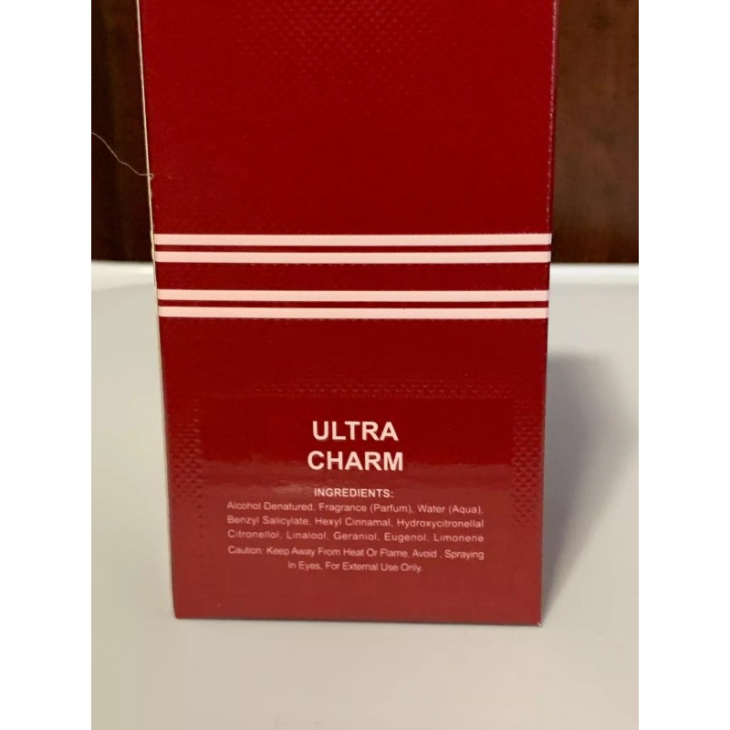grandeur ultra charm 100ml edp a cherry fragrance new factory