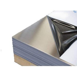 Aluminum Sheet Metal Plate Flat Alloy 1/8" (.125) X 10" Long X 10" Wide 5052 H32 with Protective Film 48 inches x 24 inches
