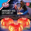 STP Emergency Auto LED Road Flare Discs, 8 Flash Modes/2