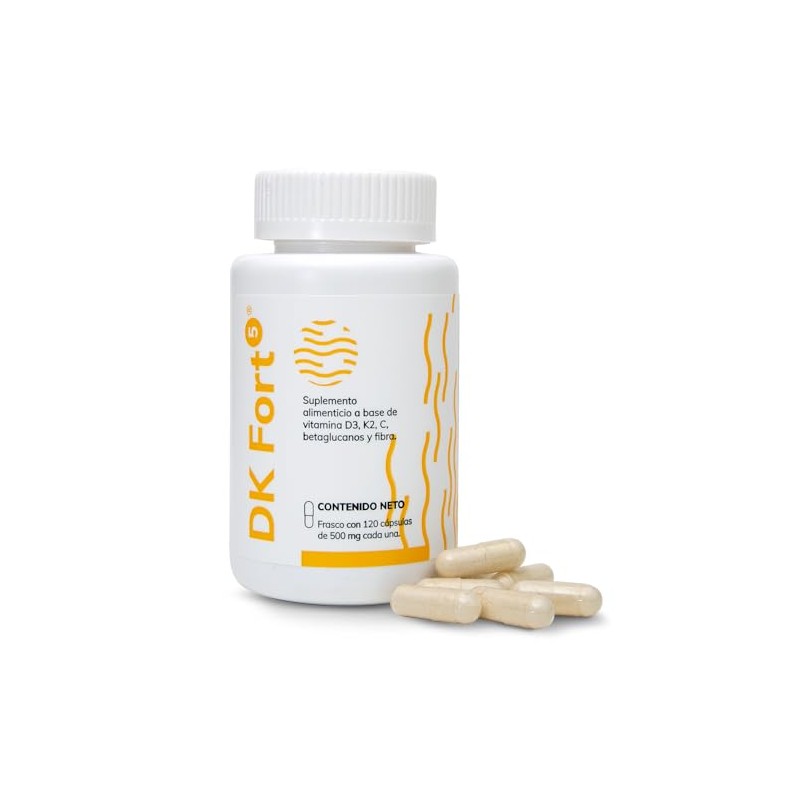 Fort5 Vitamina 400 Betaglucanos Inulina Apoyo Inmune Óseo Alta Absorción