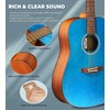 Vangoa Acoustic Guitar 41 Inch Beginners Set, 4/4 Full-Size 6