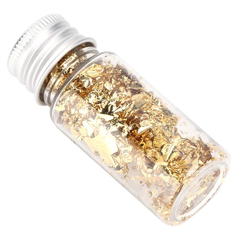 Hoja de Oro Comestible, 2 Piezas de Lámina de Hoja
