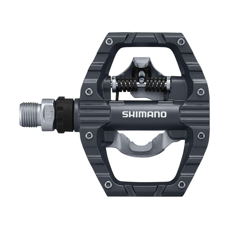 シマノ(SHIMANO) ペダル(SPD) PD-EH500 トレッキング 片面SPD/片面フラット SM-SH56クリート付属 EPDEH500 ブラック