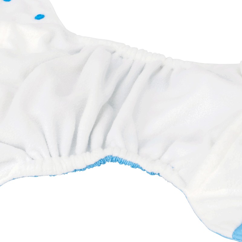 Zoocchini Unicorn Pink Hybrid All-in-One Nappies with Two Reusable Pads,