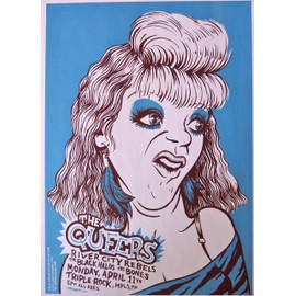 The Queers - Live at Triple Rock 2005 - Concert Tour Poster - 10"x14" - River City Rebels