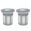 2Set 1613056 Replacement Filters Vacuum Cleaner Filter Accessory for Bissell