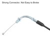 QUARKZMAN Throttle Cable Curved Connector for 50cc-110cc Motorcycle Scooter Black