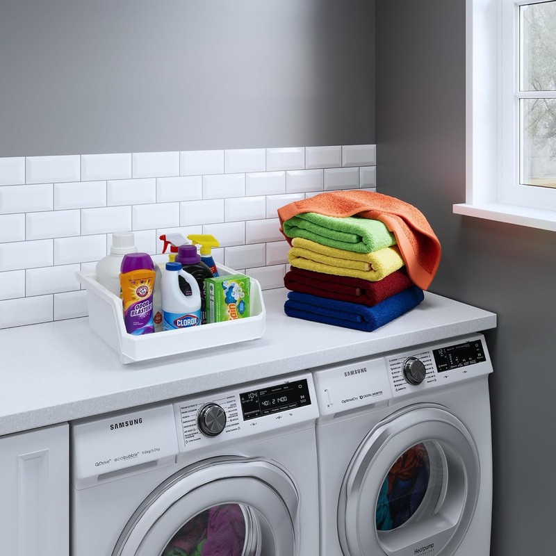 ReadySpace Plastic Containers for Organizing and Storage Bins for Closet,
