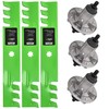 8TEN Deck Blade Spindle Kit Combo Set for John Deere