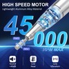 45000 RPM Electric Nail Drill LEDSUUEI: 2024 High Tech Professional