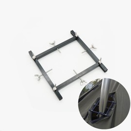 YAJIN CRAFT Stove Guard, Chimney Mouth Guard, Tent Protector, For 2.4 - 3.1 inches (60 - 80 mm), Fireproof/Heat Shield, Stainless Steel Accessories, Chimney Penetration, Lightweight, Compact, Camping, Easy Installation