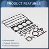 INFINAUTO Cylinder Head Gasket Kit Engine Valve Gasket Set No.MD976072