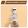 2 Cartoon Cat in Sunglasses Creative Gra-vity Hook Cute Cat