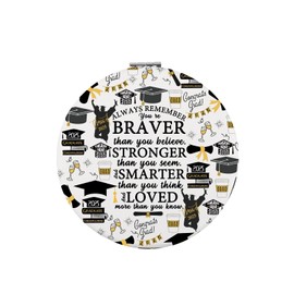 UJIMS 2025 Graduation for Her Him Inspirational 2025 Grad Makeup Mirror College High School Senior Class of 2025 Gifts (2025GraduationMirror)