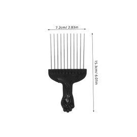 TOVINANNA Men's Women's Wide Tooth Comb Afro Styling Tool Hot Comb for Human Hair Hair Set Oil