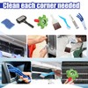 BOJACK Air Conditioner Fin Cleaner kit, Brush Condenser Ac Coil