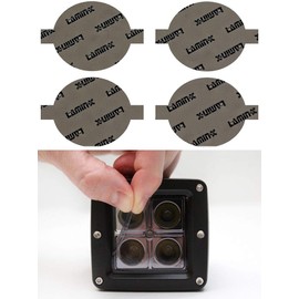 Lamin-x Custom Fit Tint Round Fog Light Covers for Mercedes E-Class Coupe (10-13)