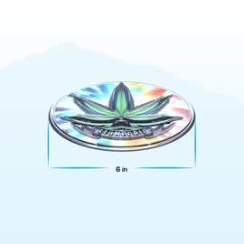 STOMPGRIP Premium Snowboard Stomp Pad | Sweet Leaf | Vice Collection | 3D Decal | Hippie