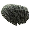 RW Rasta Stretch Long Beanie Hats (Olive Multi)
