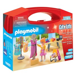 Playmobil 5652 Carrying Case Large Fashion Designer Building Kit