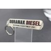 Red Duramax Diesel "working hard since 2001" emblem keychain- 11