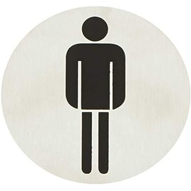 blomus 68141 door sign "men's room" SIGNO